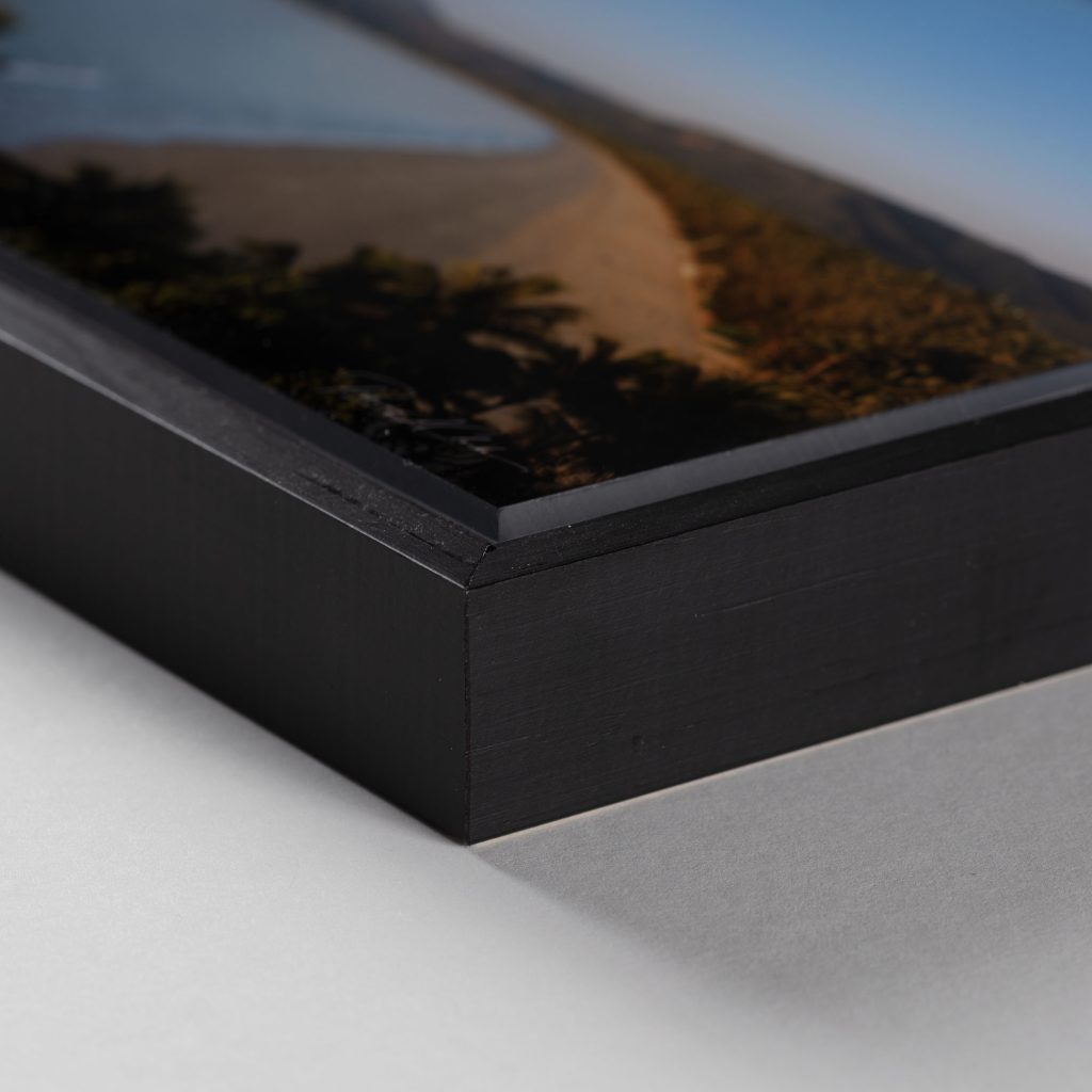 Black Acrylic Shadow Frame