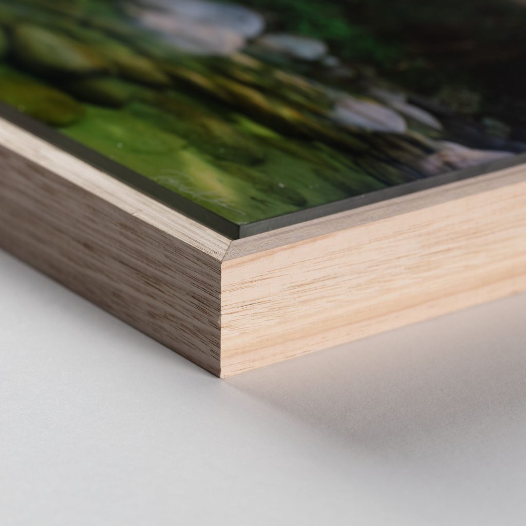 Oak Acrylic Shadow Frame